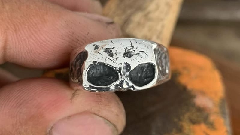 silver jewelry making class in Canggu